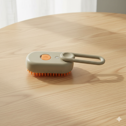 SteamGroom – Electric 3-in-1 Pet Steam Brush for Cats & Dogs